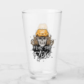 Furcht vor dem Fluss (Hockeyhaar) Glas (Rückseite)