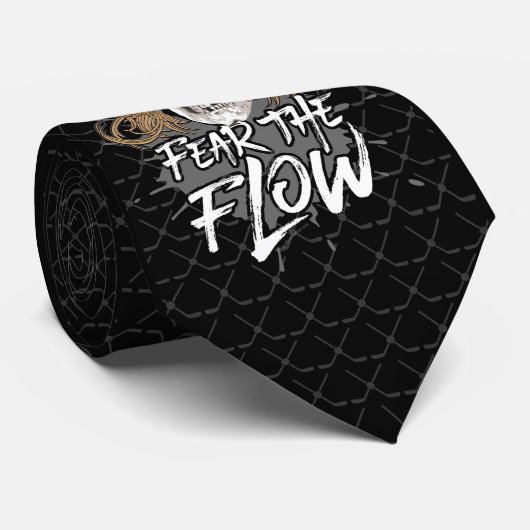 Furcht vor dem Fluss (Hockeyhaar) Krawatte (Gerollt)