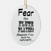 Furcht vor dem Flute Player Keramikornament (Rechts)