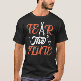 Furcht vor dem Flutmotiv für den Flutplayer T-Shirt