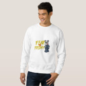Furcht vor dem Freitag! Sweatshirt (Vorne ganz)