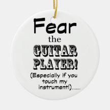 Furcht vor dem Gitarrenspieler