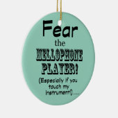 Furcht vor dem Mellophone Player Keramik Ornament (Rechts)