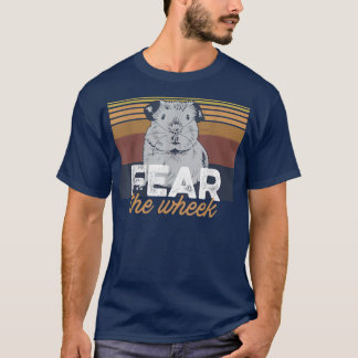 Furcht vor dem Raddesign für eine Guinea Pig Nerd  T-Shirt