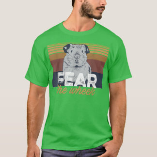 Furcht vor dem Räderdesign für eine Guinea Schwein T-Shirt