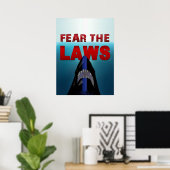 Furcht vor den Gesetzen Poster (Heimbüro)