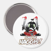 Furcht vor den Haggis Magnet (Vorderseite/Rückseite)