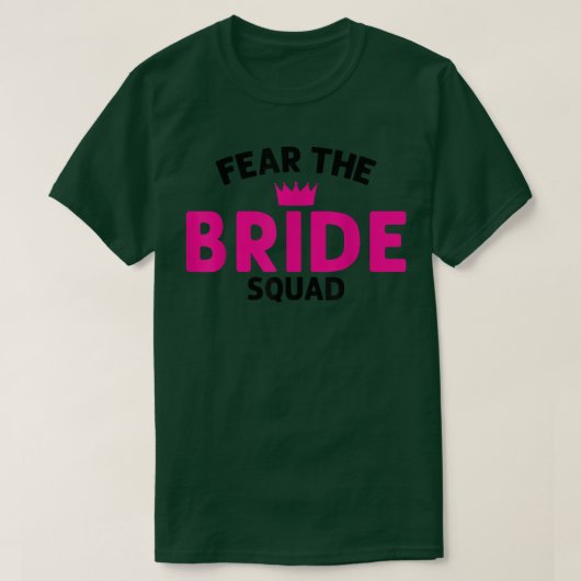 Furcht vor der Brautquad Wedding520 T-Shirt (Design vorne)