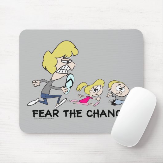Furcht vor der Chancla #2 Mousepad (Mit Mouse)