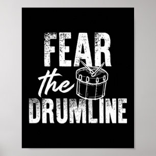 Furcht vor der Drumline-Marching-Band Poster