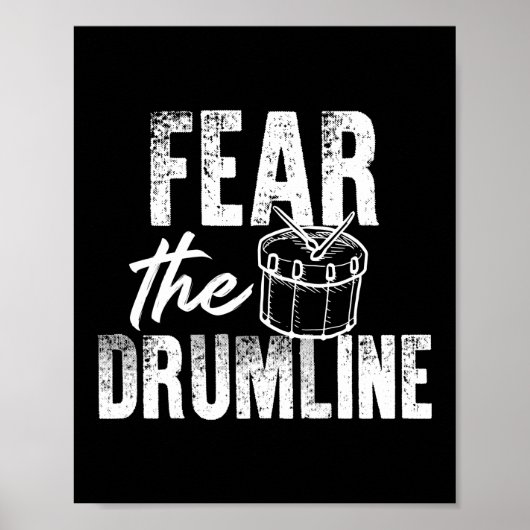 Furcht vor der Drumline-Marching-Band Poster (Vorne)