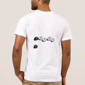 Furcht vor einem schwarzen Mann T-Shirt (Rückseite)