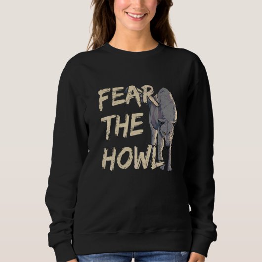 Furcht vor einem Wolf 1 Sweatshirt (Vorderseite)
