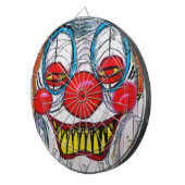 FURCHT VOR EINER CLOWN-Dartscheibe Dartscheibe (Vorderseite rechts)