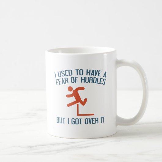 Furcht vor Hürden Kaffeetasse (Rechts)