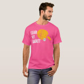 Furcht vor meinem Racket Funny Ping PongTable Tenn T-Shirt (Vorne ganz)