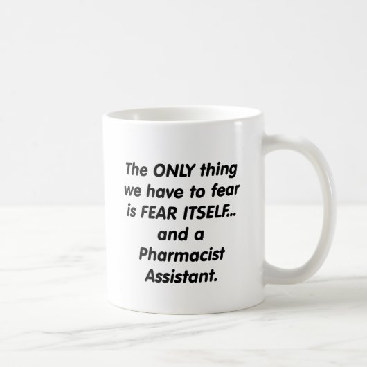 Furchtapothekerassistent Kaffeetasse (Rechts)