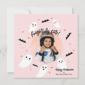 Furchtbar Niedliche Halloween-Fotokarte Einladung (Vorderseite)