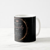 Furchtbar und wunderbar gemacht Glaube Kaffeetasse (VorderseiteRechts)