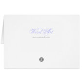 Furchtbar und wunderbar gemacht - rosa Blankkarte (Rückseite Horizontal)