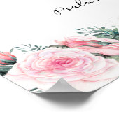 Furchtbar und wunderbar gemacht, Schrift, Bibel Poster (Ecke)