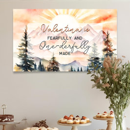 Furchtbar und wunderbar gemacht zum ersten Geburts Banner
