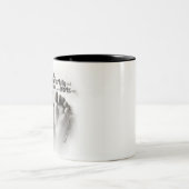 Furchtbar und wunderbar gemacht zweifarbige tasse (Mittel)