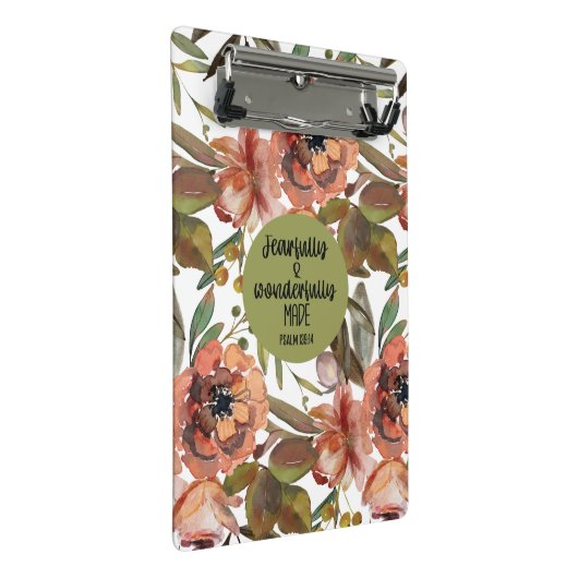 Furchtbar und wunderbar Made Mini Clipboard Mini Klemmbrett (Schrägansicht)