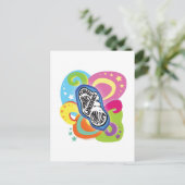 Furchtbar und wunderbar Made! Postkarte (Stehend Vorderseite)