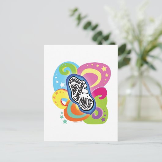 Furchtbar und wunderbar Made! Postkarte (Stehend Vorderseite)