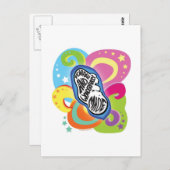 Furchtbar und wunderbar Made! Postkarte (Vorne/Hinten)