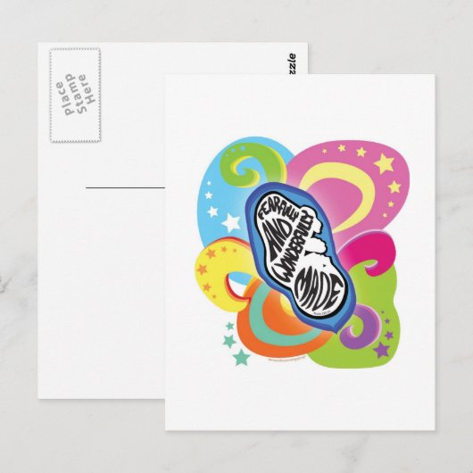 Furchtbar und wunderbar Made! Postkarte (Vorne/Hinten)