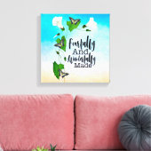 Furchtbar und wunderbar Made Psalm 139:14 Leinwanddruck (Insitu (Wohnzimmer))