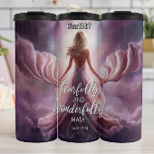 Furchtbar wunderschön rosa Abbildung Thermosbecher