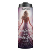 Furchtbar wunderschön rosa Abbildung Thermosbecher (Vorderseite)