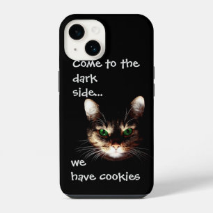 Furchtbare Katzen - "Die dunkle Seite hat Kekse" iPhone 14 Hülle