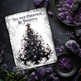 Furchtbare Weihnachtskarte Dankeskarte