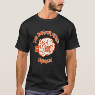 Fürchte das Biber-Staats-Tier für Oregon T-Shirt
