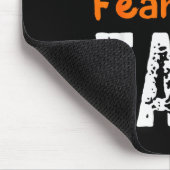 Fürchte dein Gesicht absurd und lustig Zitat Mousepad (Ecke)