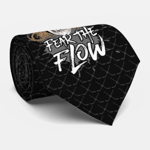Fürchte den Flow (Hockey-Frisur) Krawatte