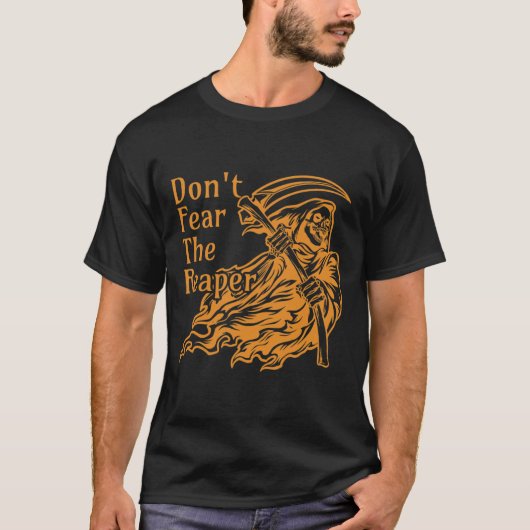 Fürchte den gotischen Todesgrimm-Sensenmann des Se T-Shirt (Vorderseite)