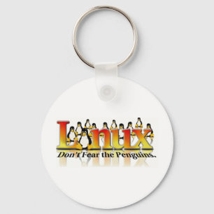 Fürchte den Pinguin nicht Schlüsselanhänger