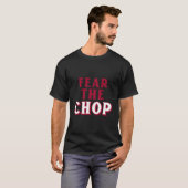Fürchte den Schlag €“ Baseball T-Shirt (Vorne ganz)