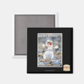 Fürchte den Schwindel! Magnet (Vorderseite/Rückseite)