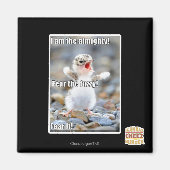 Fürchte den Schwindel! Magnet (Vorne)