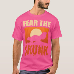 Fürchte den Stinktier Stinktier Tier T-Shirt