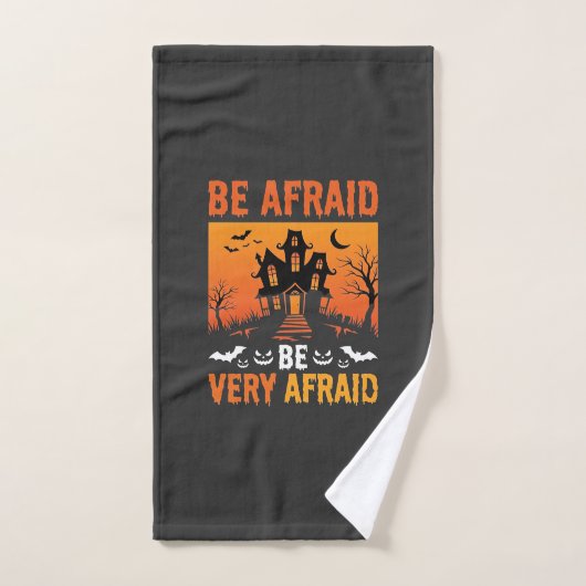 Fürchte dich Grusel-Haus Halloween-Design Handtuch (Handtuch)