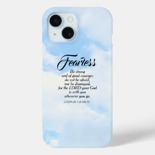 Fürchte dich nicht Bibelvers Blaue Wolken Himmel M Case-Mate iPhone Hülle