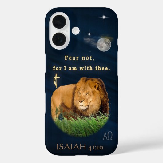 Fürchte dich nicht, denn ich bin bei dir Case-Mate iPhone hülle (Rückseite)