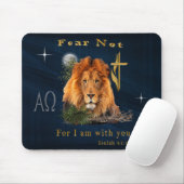 Fürchte dich nicht, denn ich bin bei dir mousepad (Mit Mouse)